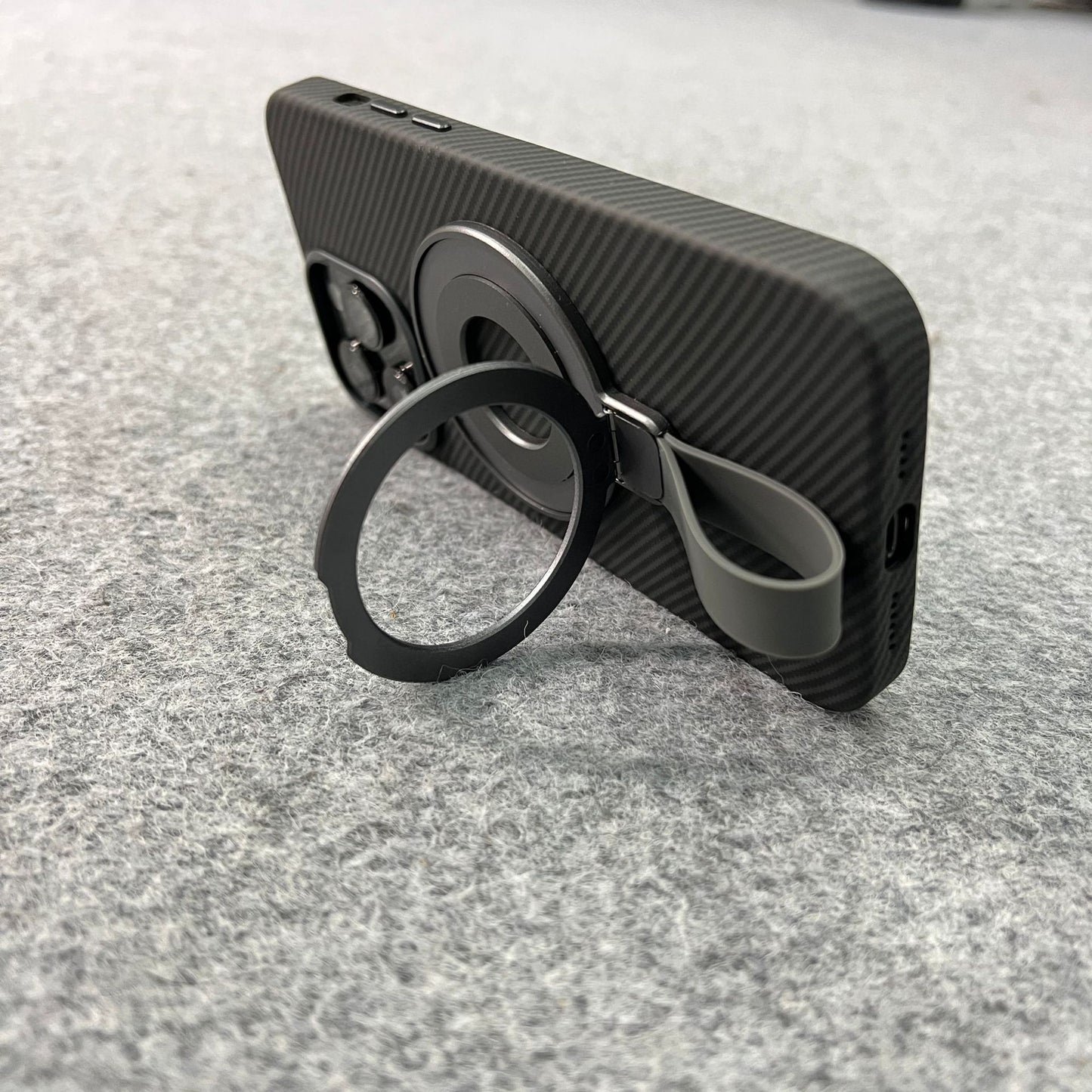 Portable Magnetic Wrist Strap Round Silicone Bracket