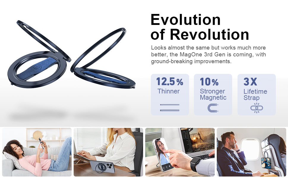 3rd Gen Compatible with MagSafe Phone Holder
