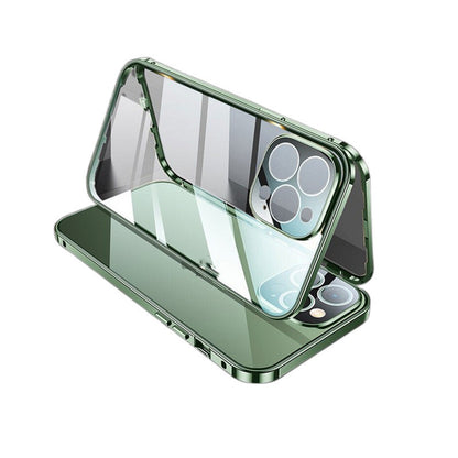 Phone Case Magnetic King Double Buckle Double-sided Glass Goggles