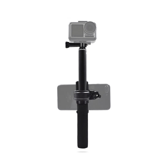 Universal Phone Holder Selfie Stick Telescopic Rod For Sports Camera