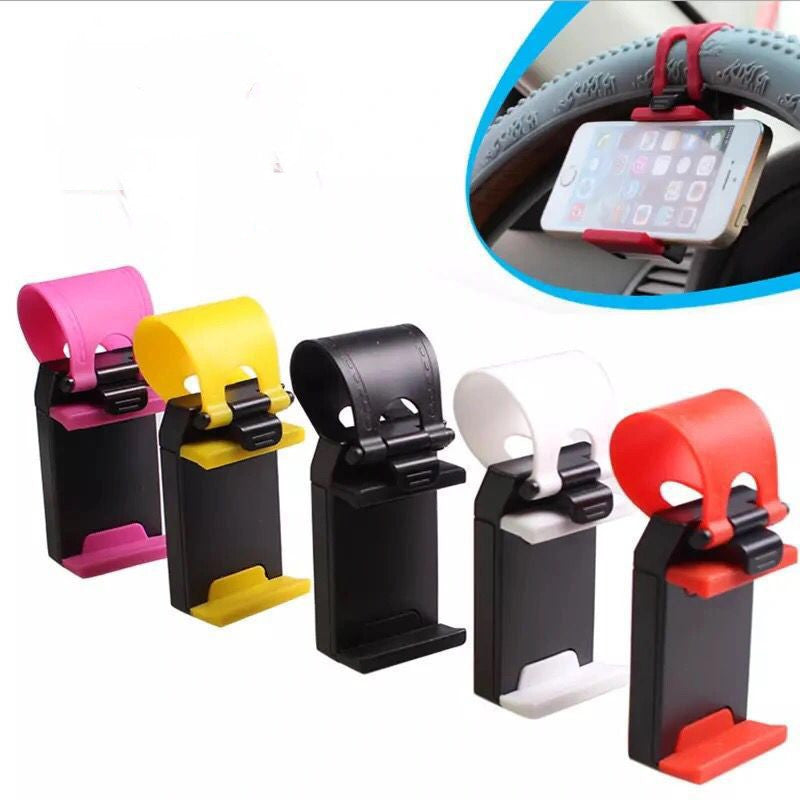 Car Supplies Multifunctional Car Phone Holder Steering Wheel