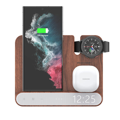 Smart Phone Headset Watch Three-in-one Wireless Charger