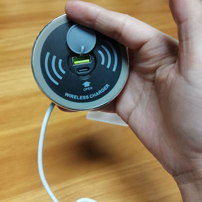 Wireless Charger 15W Desktop Round