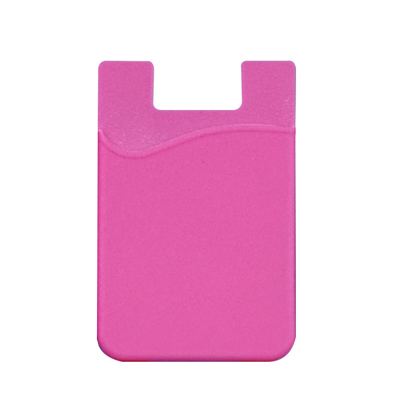 Silicone Mobile Phone Back Pasted Card Holder