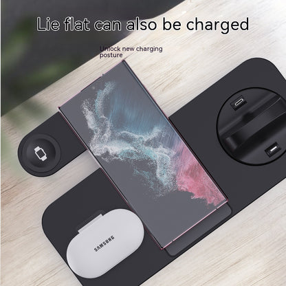 Mobile Phone Headset Watch Three-in-one Wireless Charger