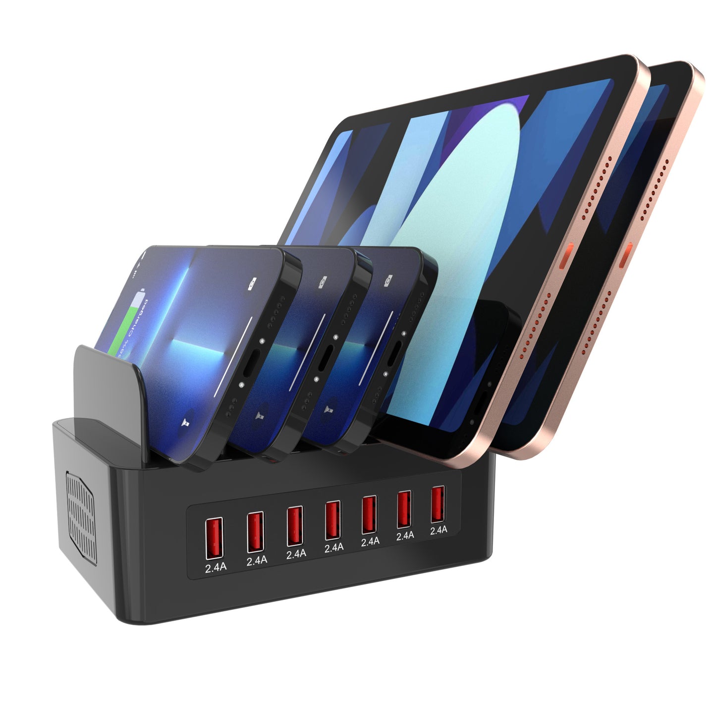 High Power Phone Storage Stand Charger