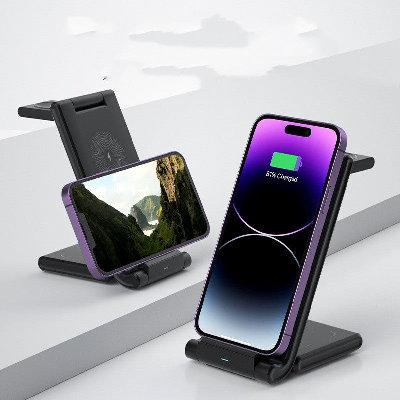 Folding Three-in-one Wireless Charger