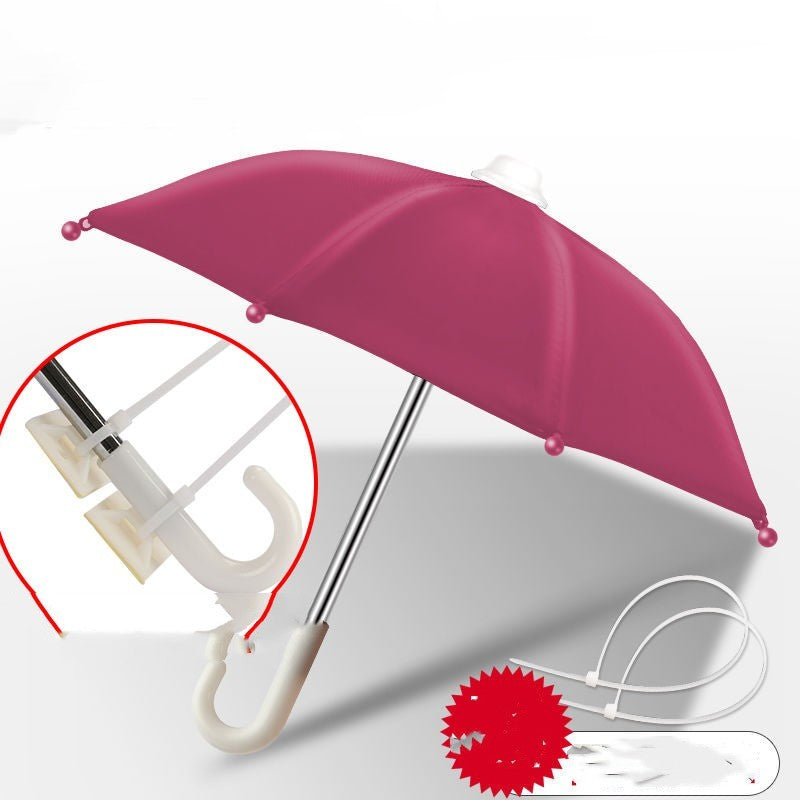 Mini Umbrella Electric Car Phone Holder