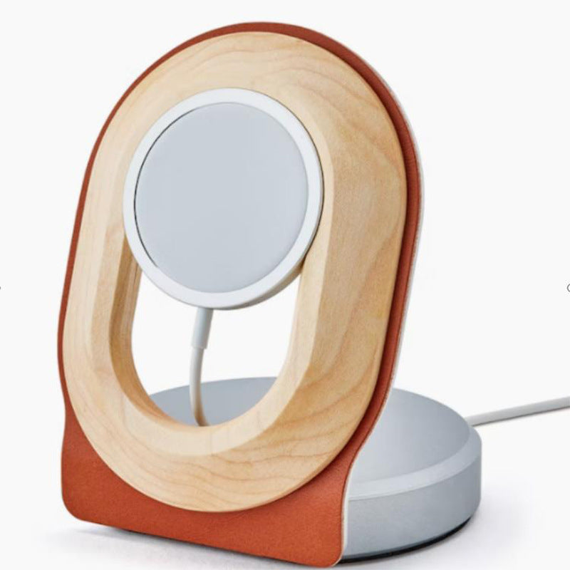 Walnut Magsafe Magnetic Wireless Charging Bracket