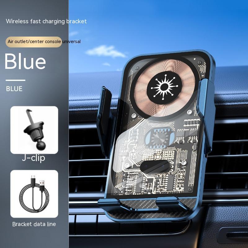 Wireless Charger Automatic Induction Air Outlet Car Phone Holder