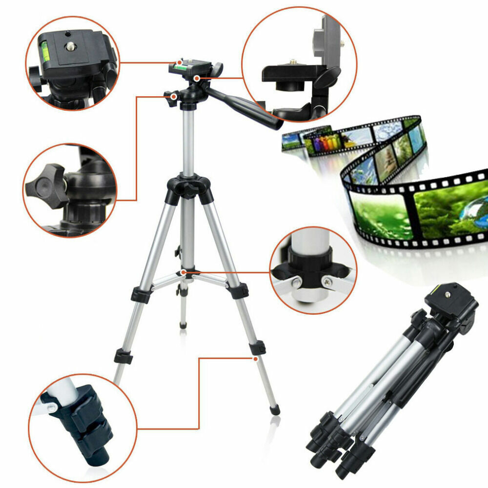 Professional Camera Tripod Stand Holder Mount For Cell Phone