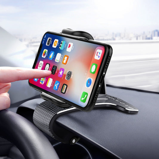 Car Phone Holder Snap-on Dashboard Car Clip