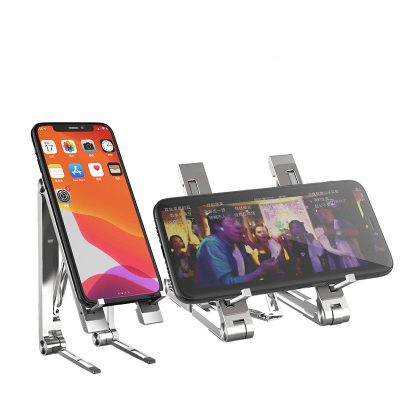 Aluminum Foldable Mobile Phone Holder Notebook Computer Adjustable Base
