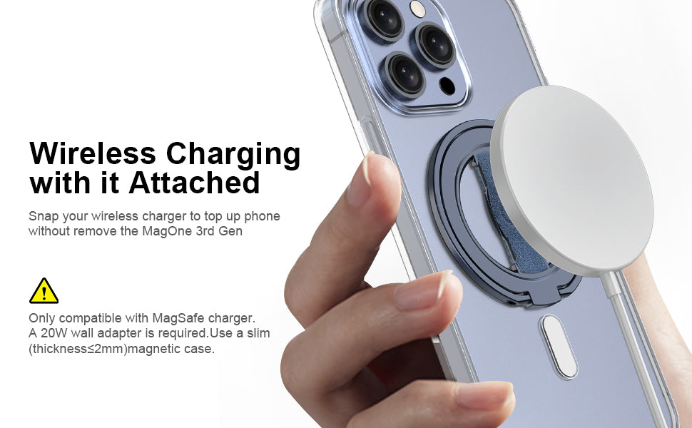 3rd Gen Compatible with MagSafe Phone Holder