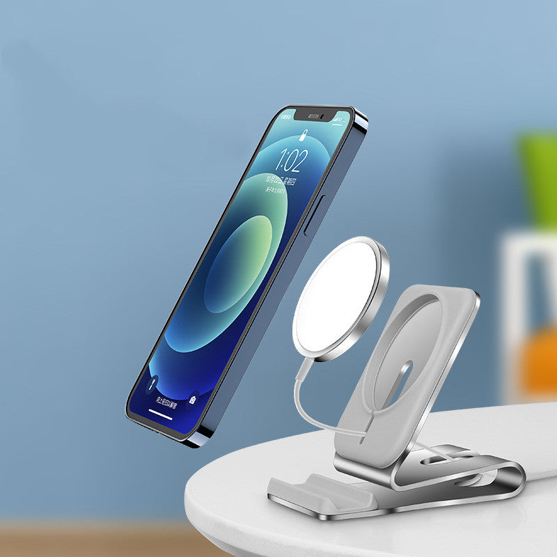 Magnetic Wireless Charging Desktop Phone Holder