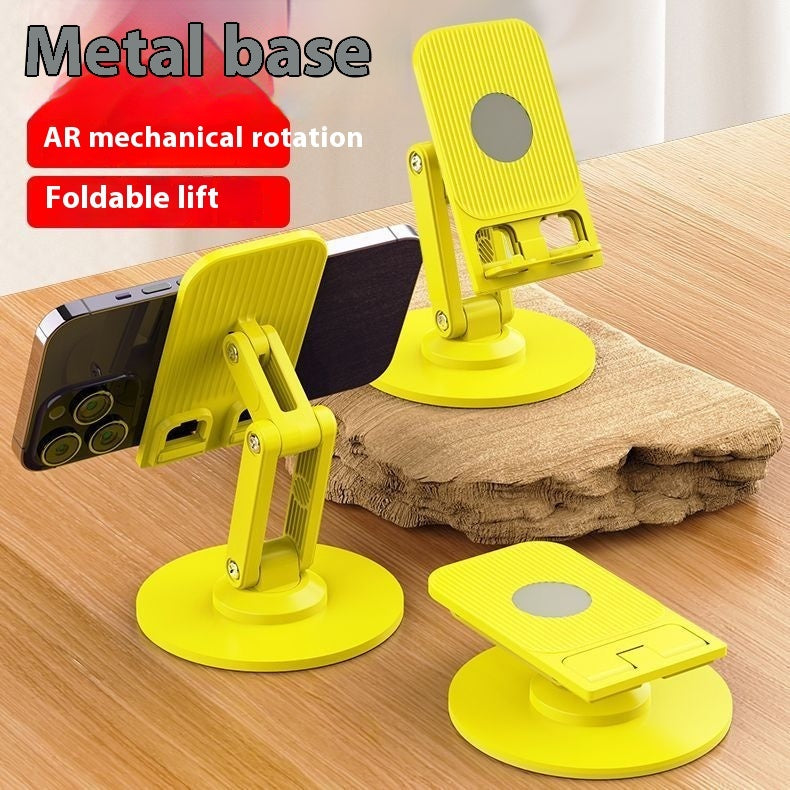 Lifting And Foldable 360 Rotation Desktop Phone Holder
