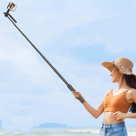 Mobile Live Streaming Four-leg Stand Wide Angle Selfie Stick