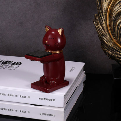 Creative Cat Watch Table Cute Bear Display Stand