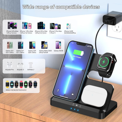 Applicable Mobile Phone Watch Wireless Charger