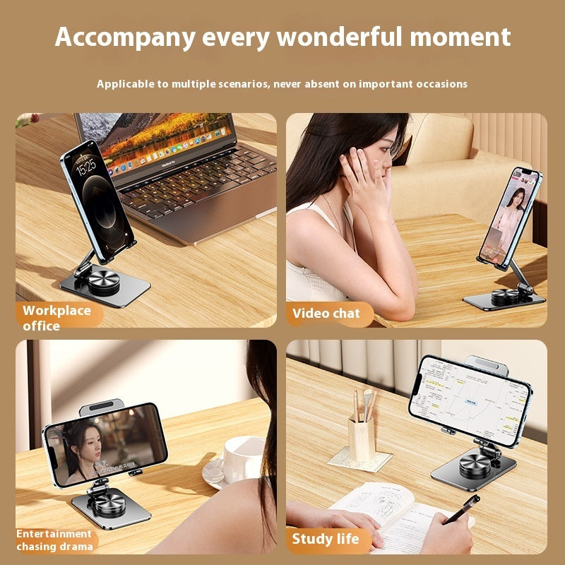 Mobile Desktop Stand Rotatable Folding