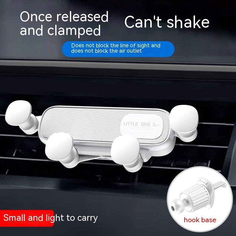 Car Mobile Phone Spiral Hook Gravity Navigation Rack