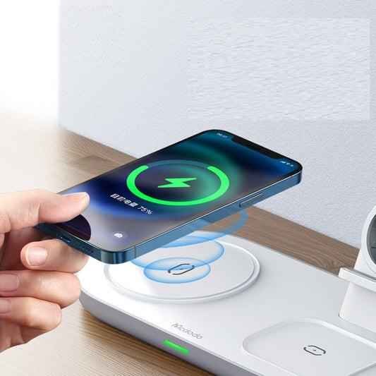 Spacecraft Series Desktop Magnetic Three-in-one Wireless Charger