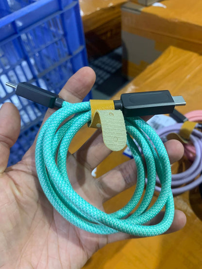 Digital Display Data Line Typec Four-in-one Silicone PD Fast Charge Line