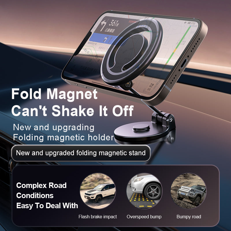 Magnetic Phone Holder For Car Powerful Magnets Military Grade Suction