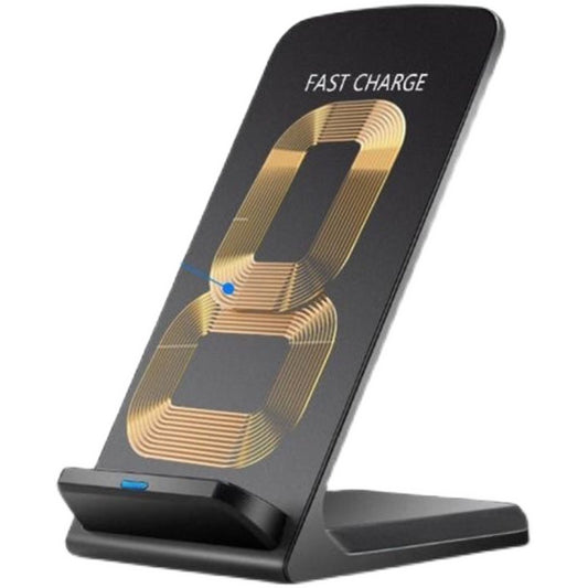 30W Fast Charging Vertical Wireless Charger Fruit Phone Desktop Stand