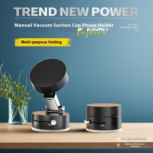 Vacuum Magnetic Suction Type Phone Bracket