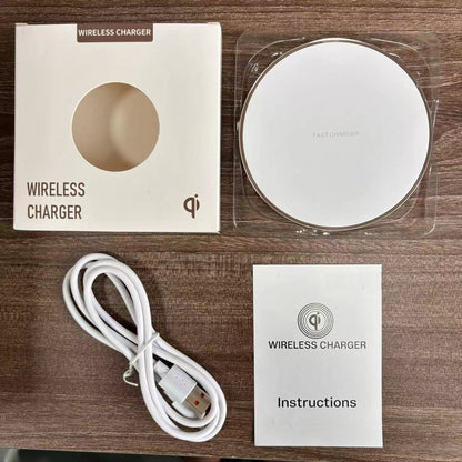 Wireless Phone Charger Disc Aluminum Alloy