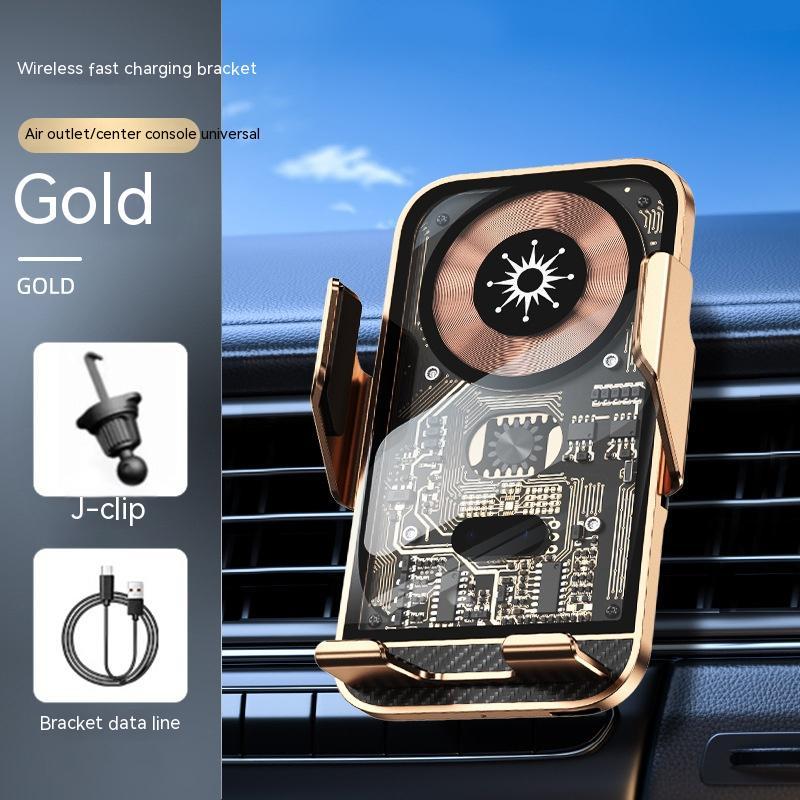 Wireless Charger Automatic Induction Air Outlet Car Phone Holder