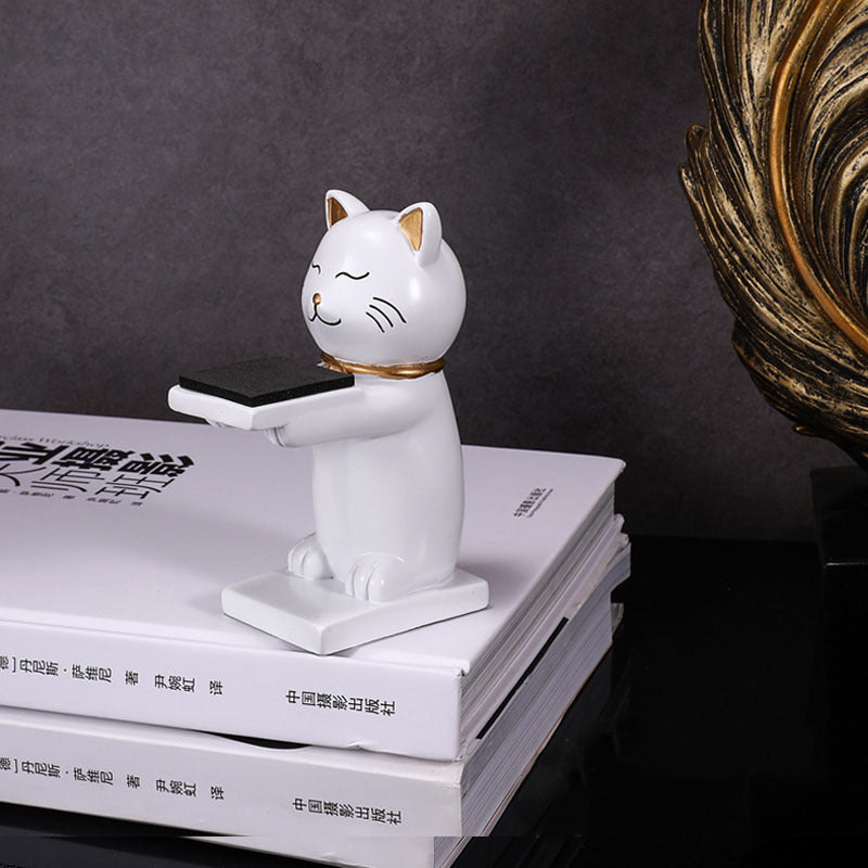 Creative Cat Watch Table Cute Bear Display Stand