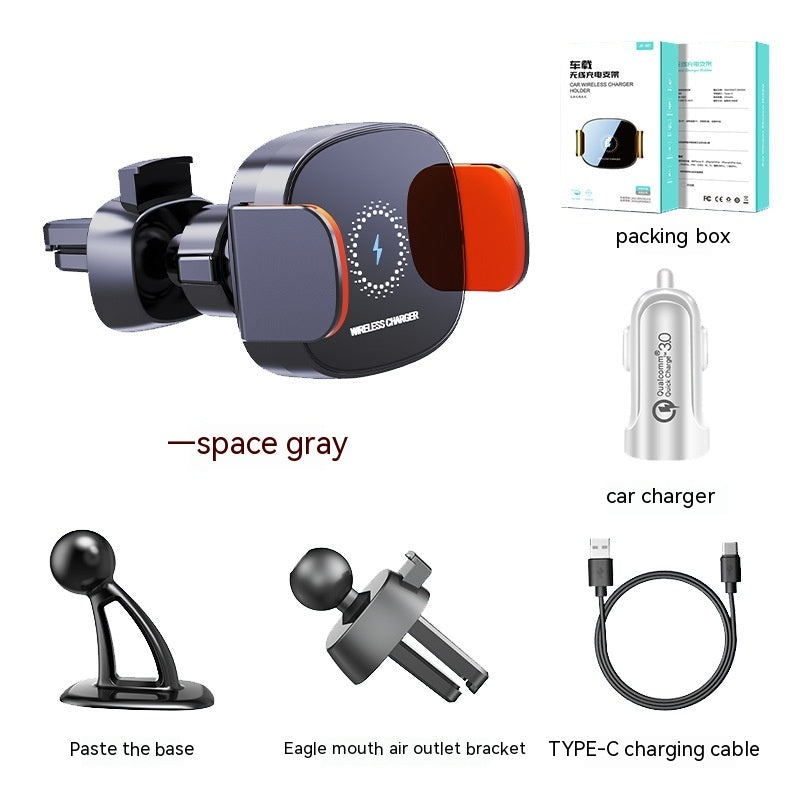 15W Fast Charge Air Vent Phone Holder For Cars