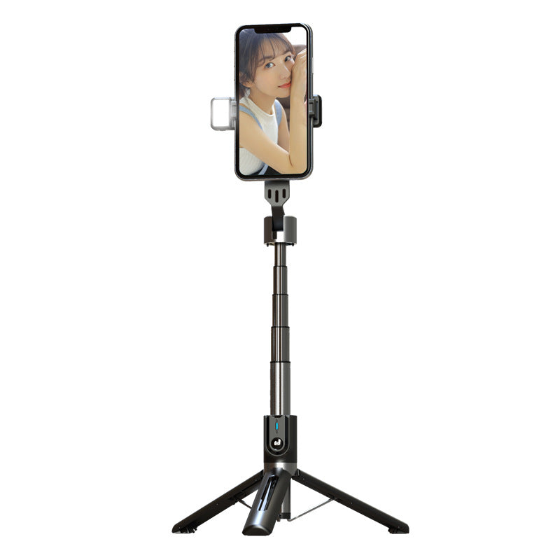 Bluetooth Selfie Stick Double Fill Light Desktop Live Broadcast