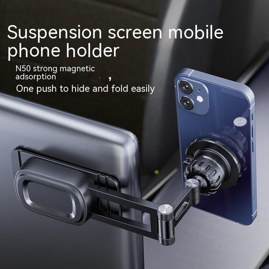 Suspension Screen Car Mobile Phone Bracket Telescopic Folding Navigation Bracket