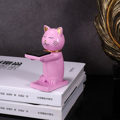 Creative Cat Watch Table Cute Bear Display Stand