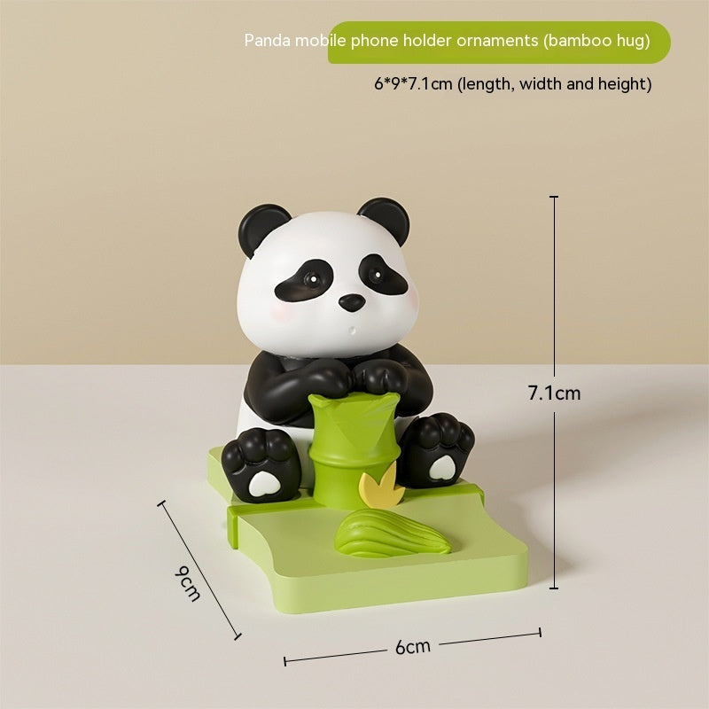 Cute Panda Mobile Desktop Stand