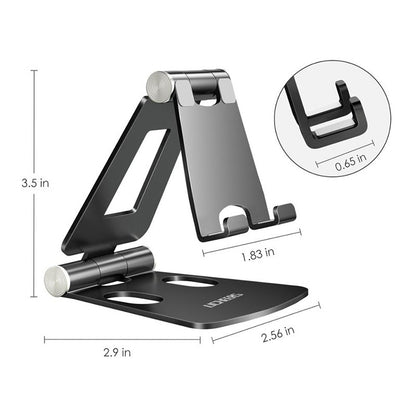 New Mobile Phone Tablet Color Aluminum Alloy Lazy Two-way Adjustable Desktop Stand