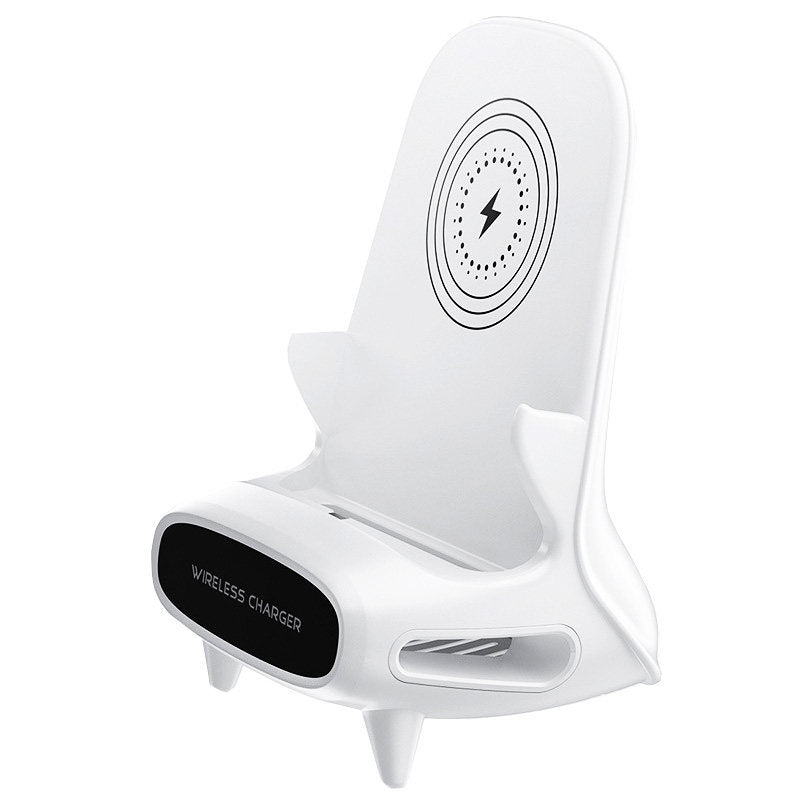Portable Mini Chair Wireless Charger Desk Mobile Phone Holder Wireless