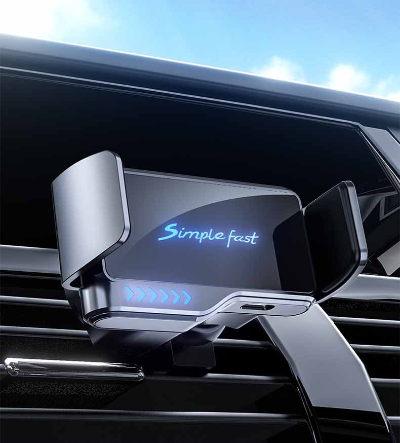 Intelligent Automatic Car Phone Holder  Air Vent Mount Holder