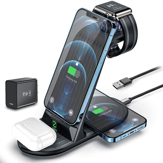 Four in one Wireless Charger Mobile Phone IWatch Headset