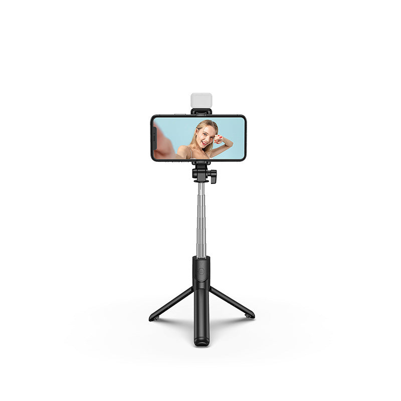 Bluetooth Fill Light Selfie Stick Outdoor Live Broadcast Integrated Tripod Phone Holder