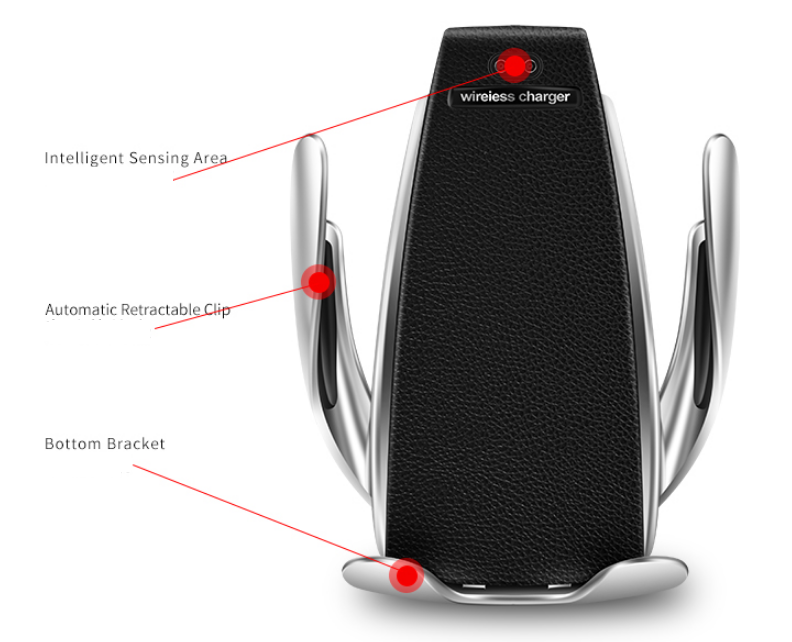 Car Wireless Charger 10W Induction Car Fast Wireless Charging