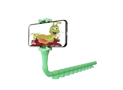 Lazy Bracket Mobile Phone Holder Worm Flexible Phone Suction Cup