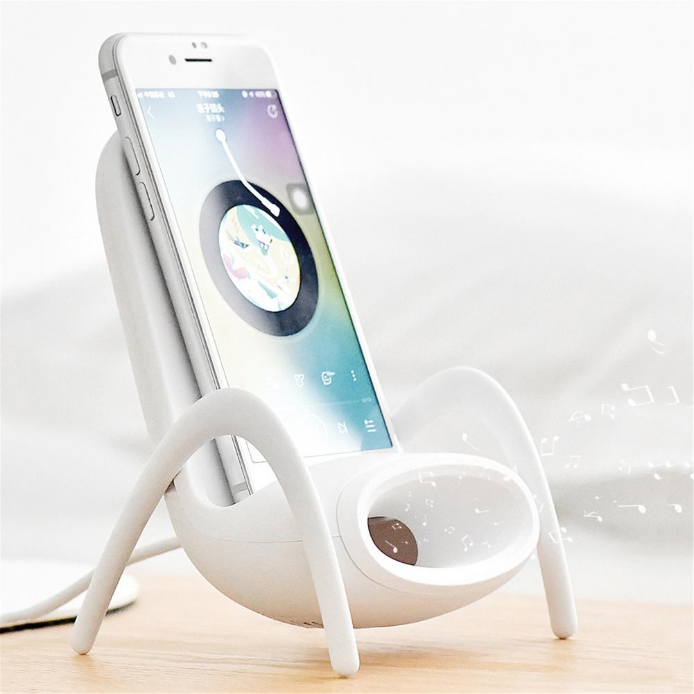 Portable Mini Chair Wireless Charger Desk Mobile Phone Holder Wireless