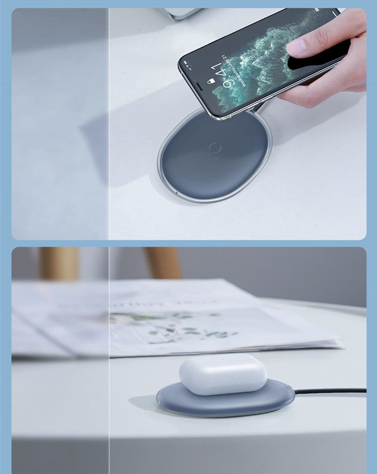 Round Mobile Phone Fast Charging Wireless Charger