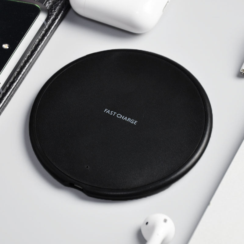 Mobile Phone 10W Round Wireless Charger