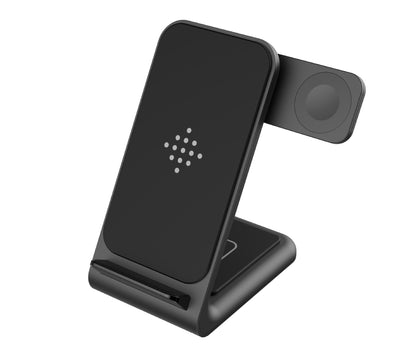 Compatible With  Fast Wireless Charger Three-in-one Bracket