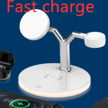 3 in 1 Magnetic Wireless Charger 15W Fast Charging Station For Magsafe Chargers